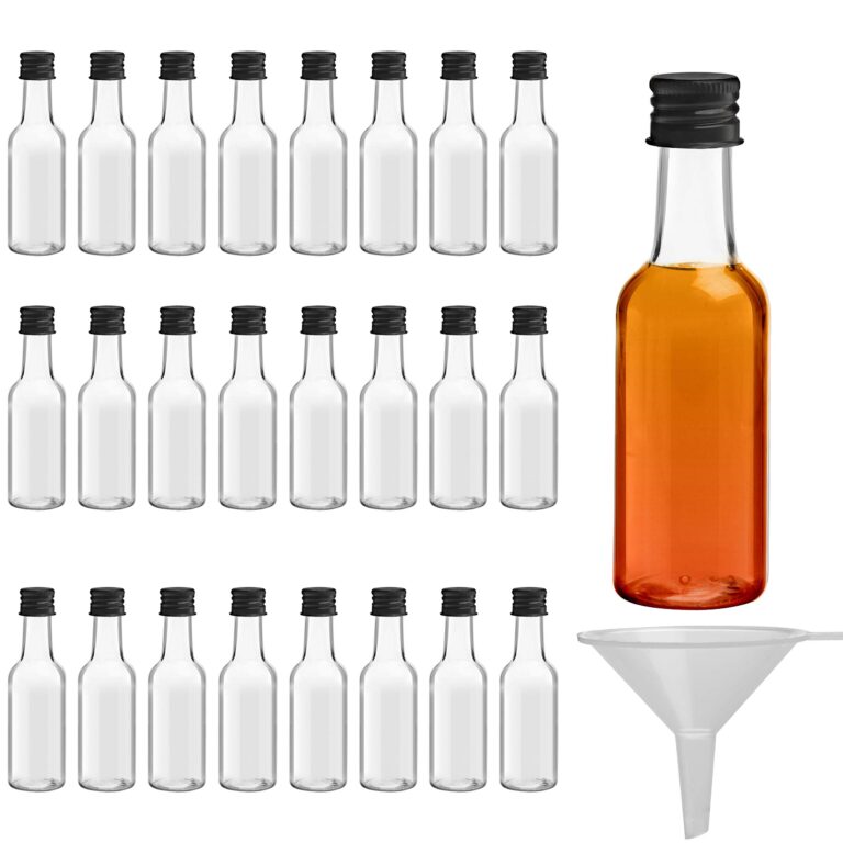 Tiny Bottles of Alcohol: Convenient and Portable Booze Options