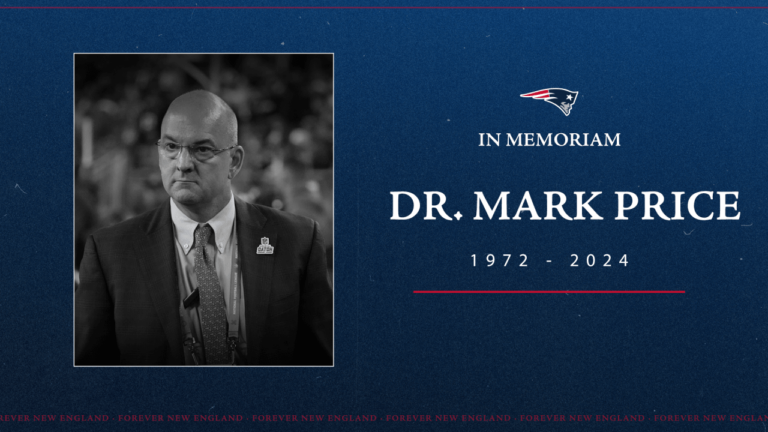 Dr Mark Price Boston MA Death And Obituary: New England Patriots team Physician has Passes Away Suddenly